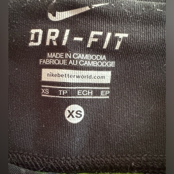 Set of Nike xs leggings in gray and black - Picture 4 of 9